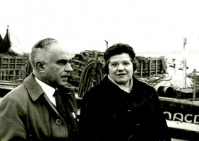 Sr. Josep Feliubadaló y su esposa Sra. Carmen Ferrer